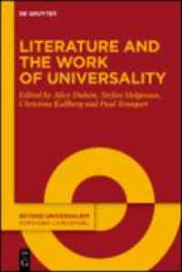 Image of E-book Literature and the Work of Universality