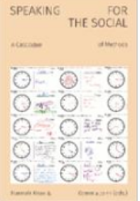 Image of E-book Speaking for the Social : A Catalog of Methods