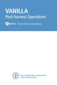 Image of E-book Vanillla : Post-harvest Operations