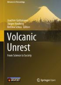 Image of E-book Volcanic Unrest :  From Science to Society