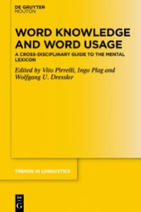 Image of E-book Word Knowledge and Word Usage