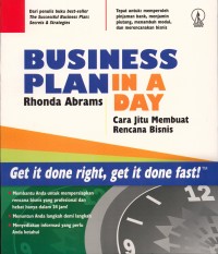 Image of Business Plan in A Day : Cara Jitu Membuat Rencana Bisnis