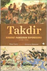Image of Takdir : Riwayat pangeran Diponegoro (1785-1885)