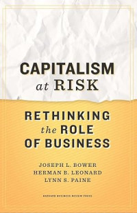 Image of E-book Capitalism at Risk: Rethinking the Role of Business