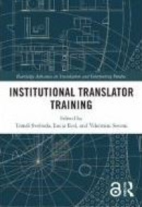 Image of E-book Institutional Translator Training