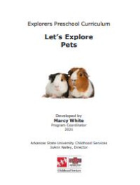 Image of E-book Lets Explore Pets