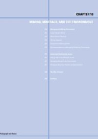 Image of E-book Mining, Minerals, and The Environment