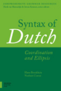 Image of E-book Syntax of Dutch