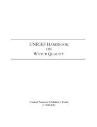 Image of E-book Unicef Handbook on Water Quality