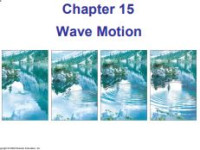 Image of E-book Wave Motion