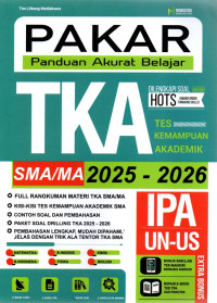 Image of Pakar (Panduan Akurat Belajar) TKA SMA/MA 2025-2026 IPA