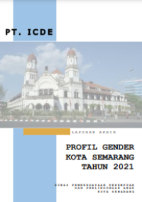 Image of E-book Profil Gender Kota Semarang tahun 2021