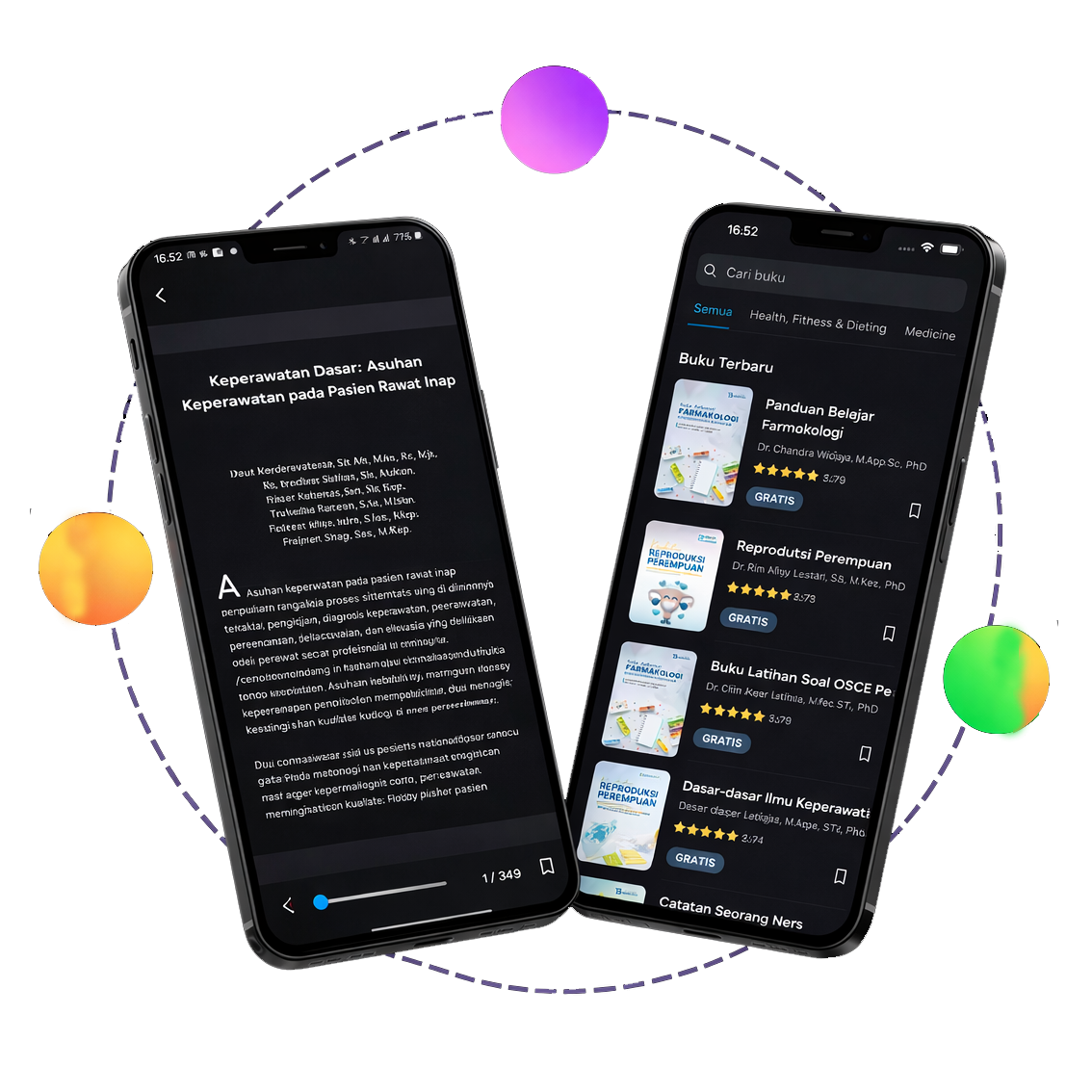 Library App Mockup